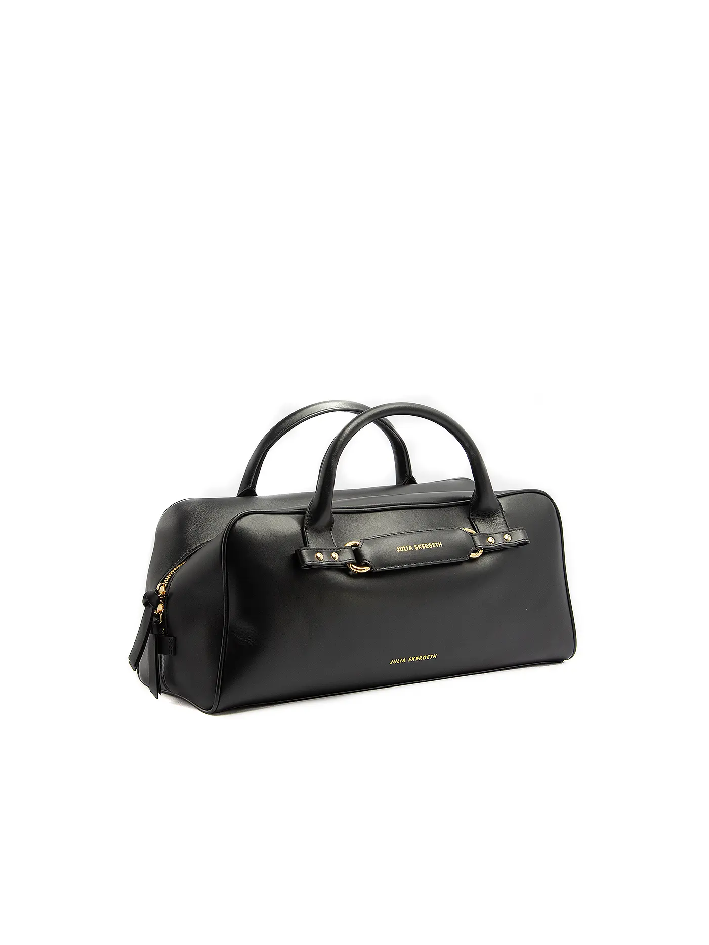 JULIA SKERGETH | Ledertasche - Henkeltasche DOCTORS BAG Medium | schwarz